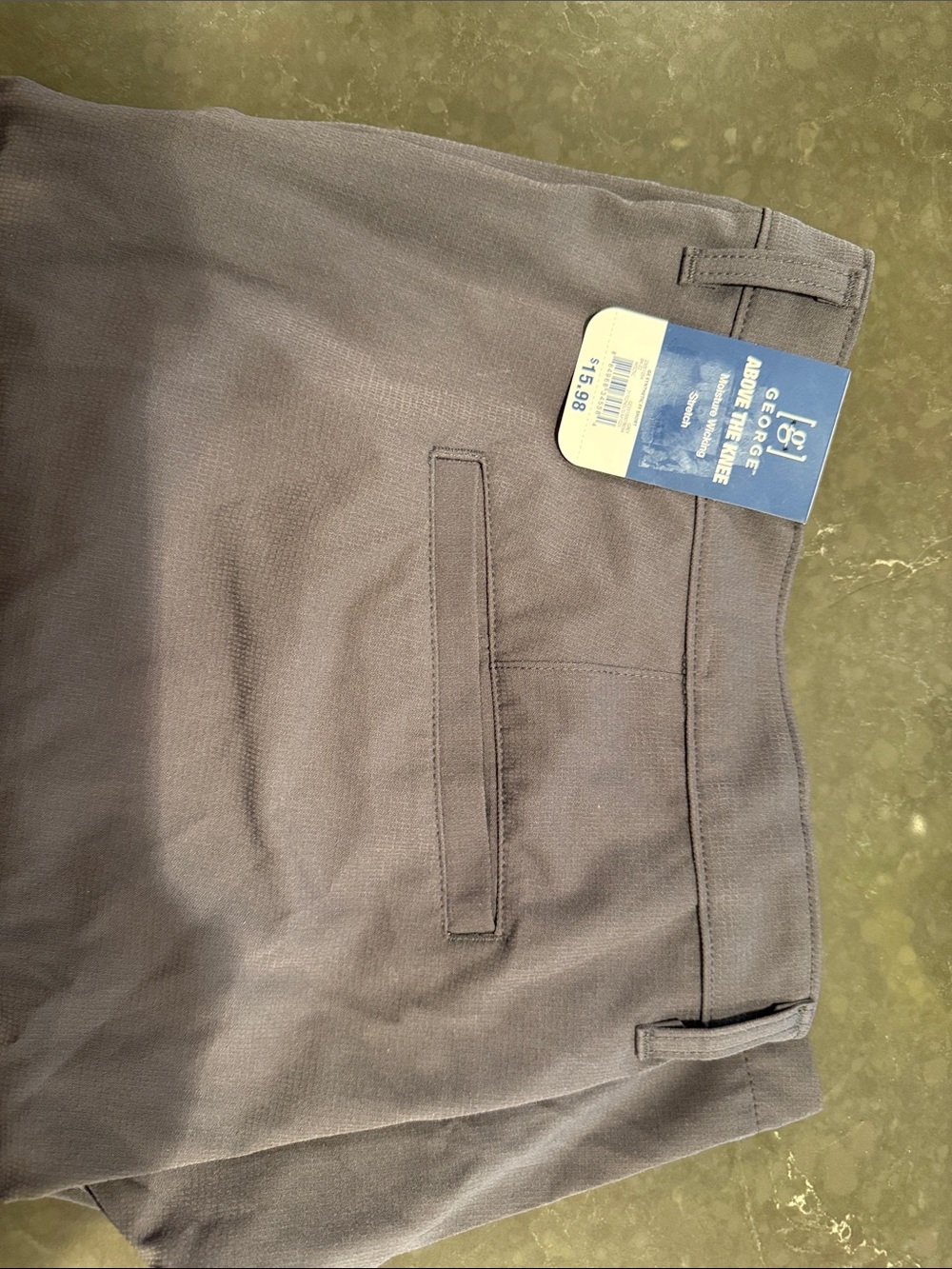 George Men's Slate Gray Chinos